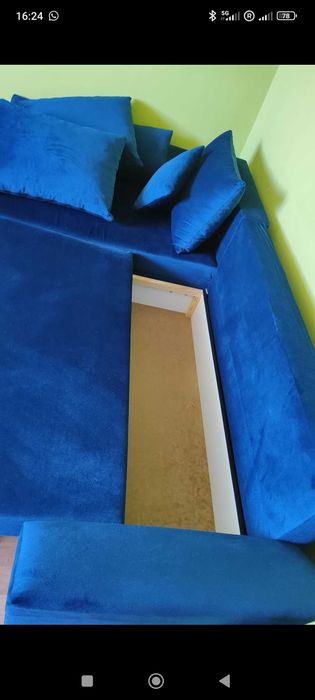 Narożnik z funkcją spania