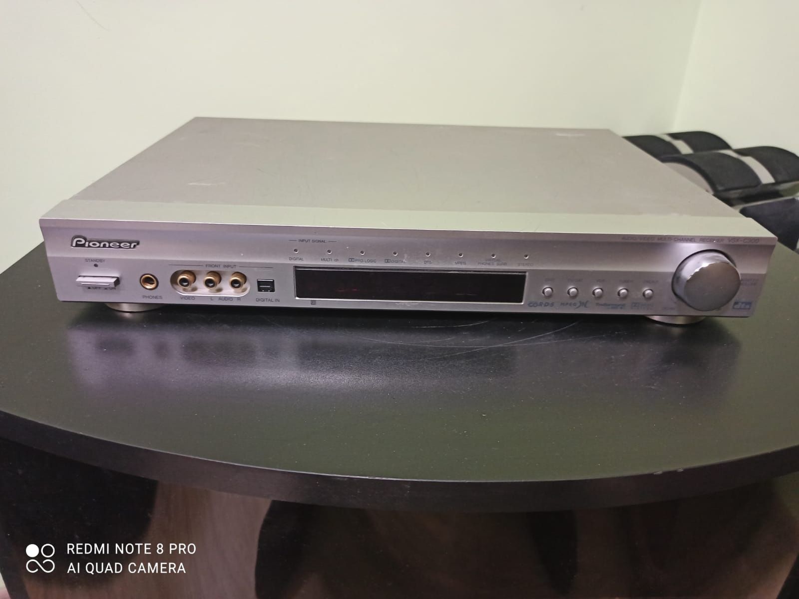 Wzmacniacz + Subwoofer + 5 głośników Pioneer