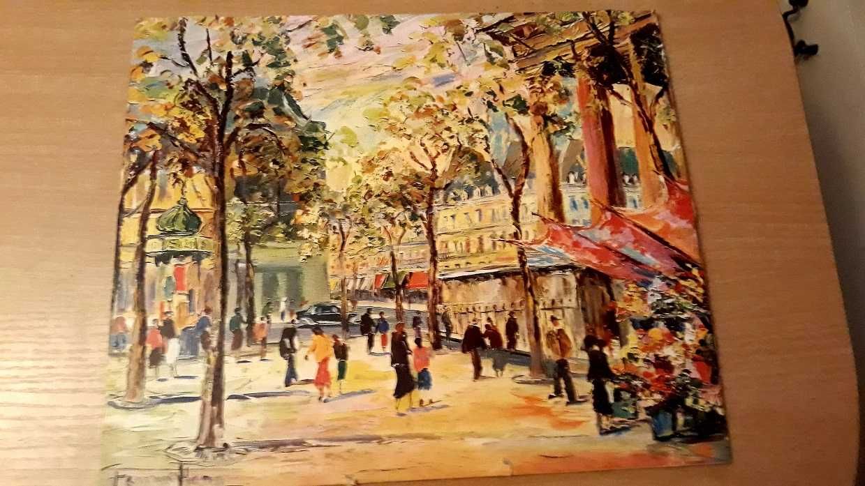 Obraz na tekturze 36 x 30  - Impresjonizm