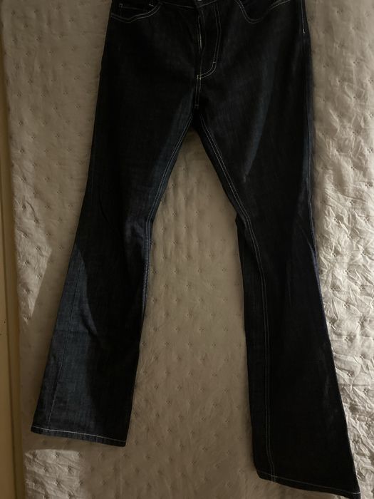 Spodnie jeansowe, prosty krój