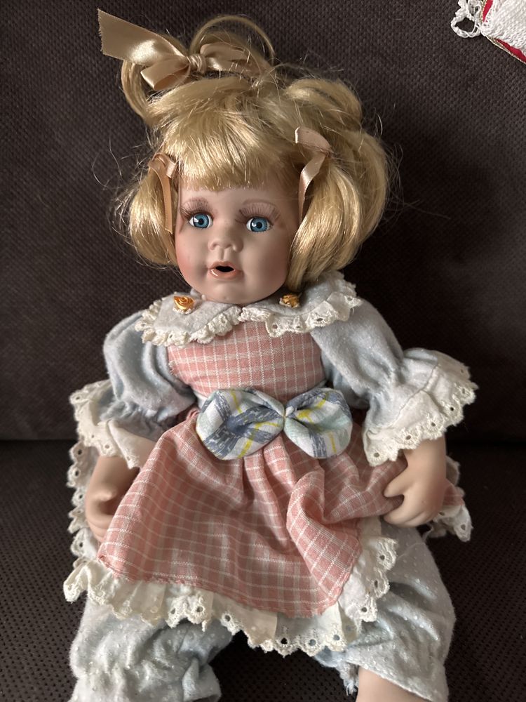 Lalka porcelanowa kolekcjonerska