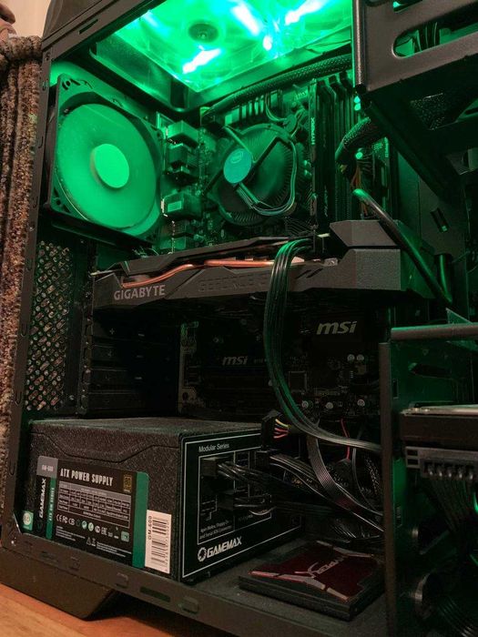 MSI B150/GeForce GTX 1660 Ti OC 6G/i5-6600/DDR4 8 GB/120GB SSD/2TB HDD