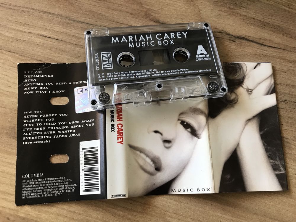 "Mariah Carey - Music Box" MC kaseta magnetofonowa