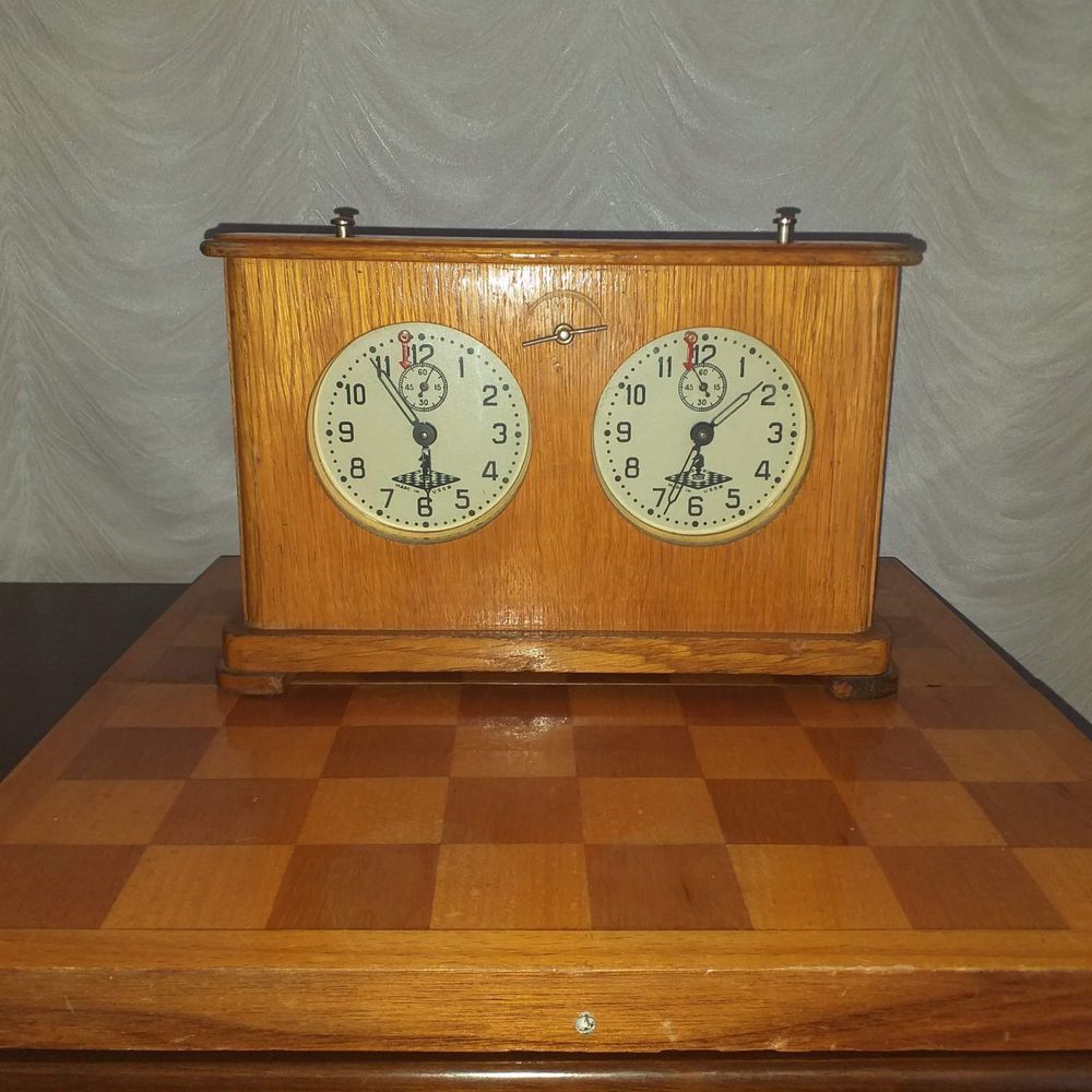 Шаховий годинник 1963г (шахматные часы)