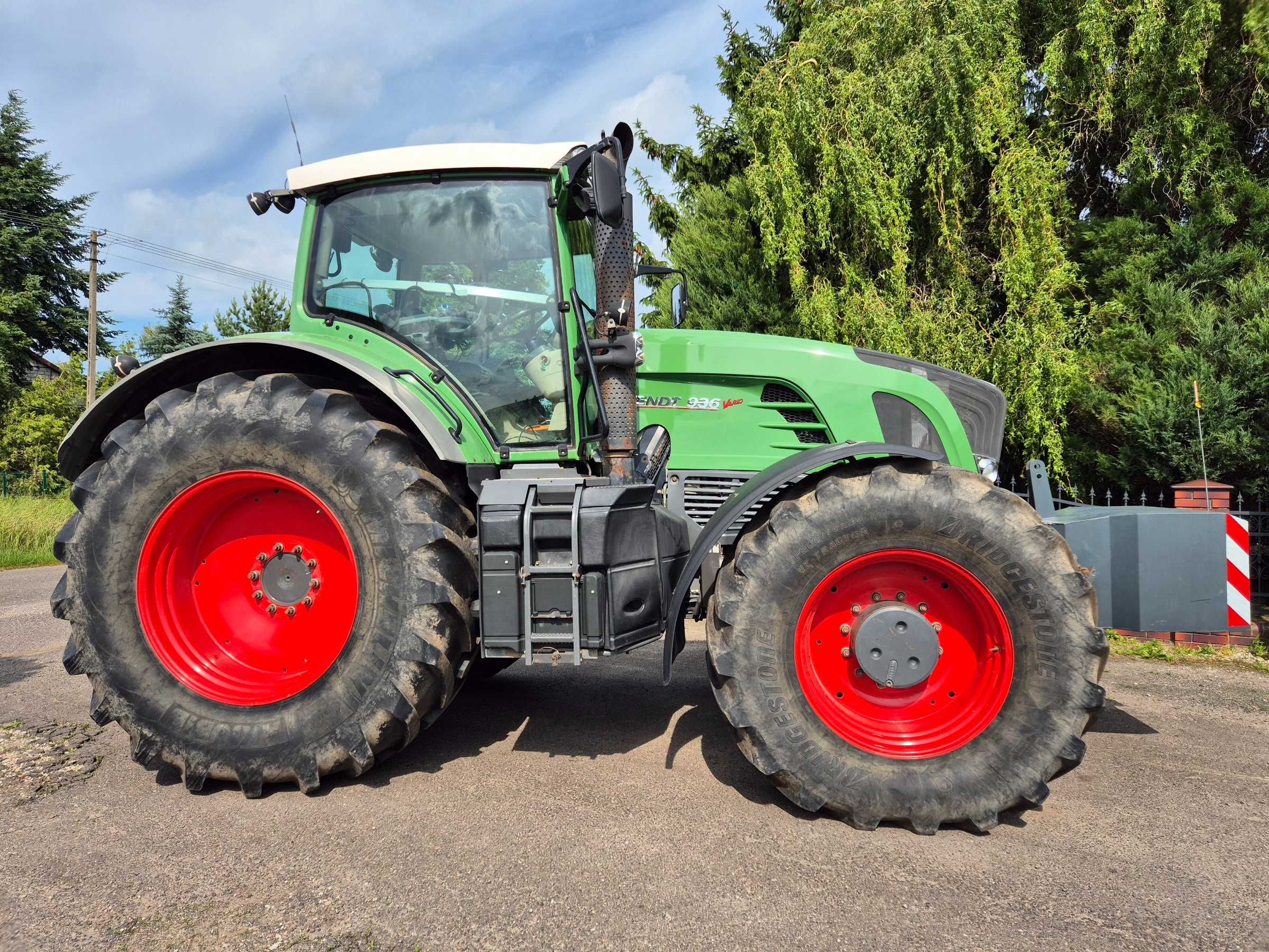 Fendt 936 Vario 55km/h obciążnik zaczepy opony jak nowe