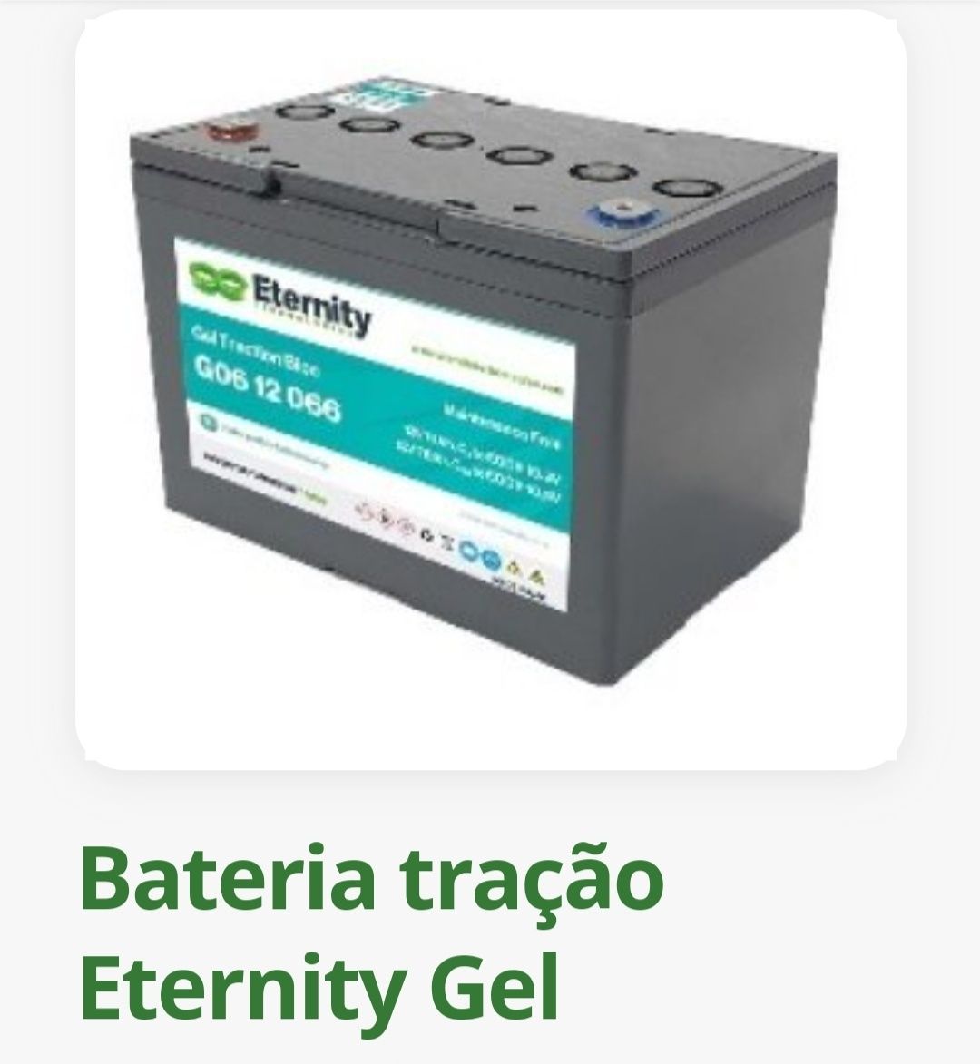 Baterias de Gel para tração e outros fins