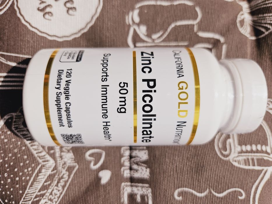 California Gold цинк піколінат пиколинат picolinate 50 мг 120 капсул