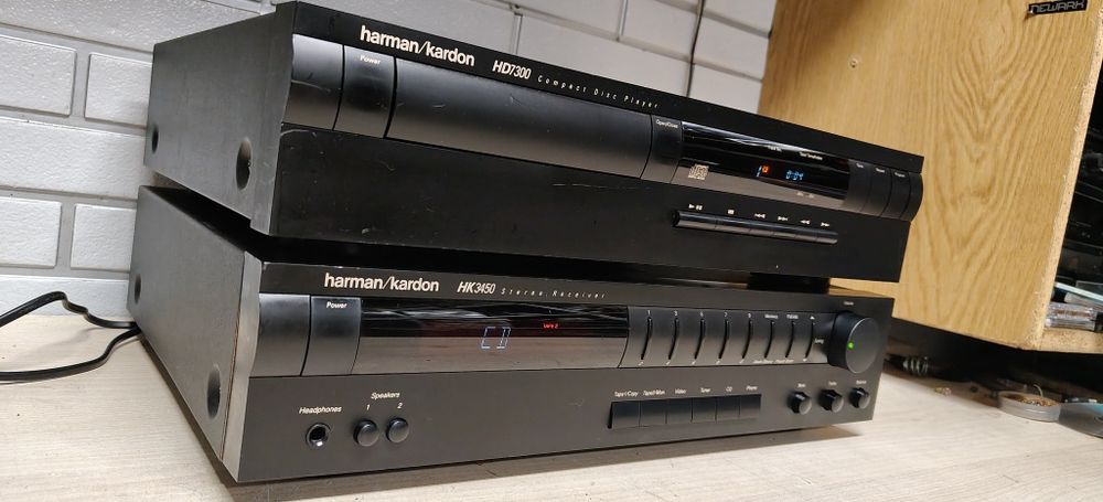 Zestaw Amplituner + CD Harman/Kardon 3450, 7300