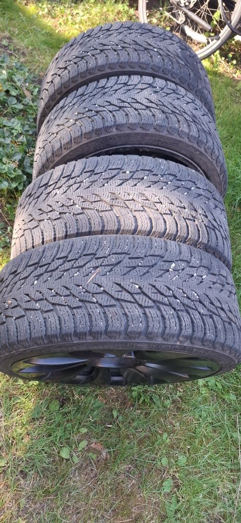 Tesla model Y 21" 255 35 r21 uberturbine zimowe nokian koła alufelgi
