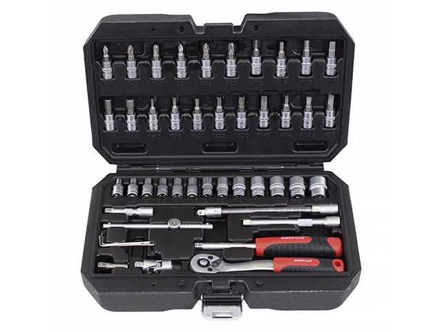Jogo Chaves Cx.1/4" 46 Peças | Kroftools 2046