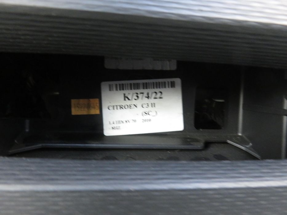 Deska Pasy Poduszki Citroen C3 II Oryginał