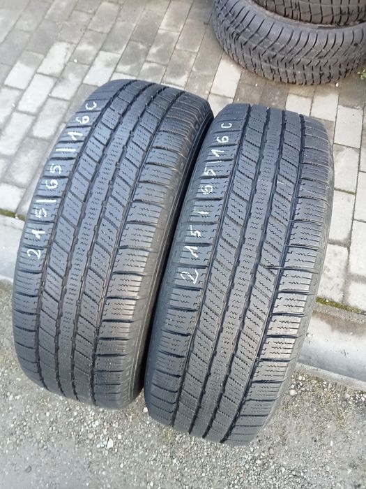 2x Opony Używane Całoroczne 215/65R16C Minerwa