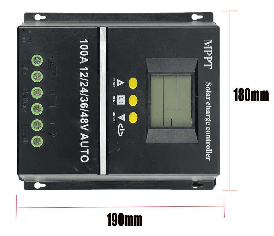 Новий  АВТОМАТИЧНИЙ  контролер заряду  сонячної панелі
 MPPT/PWM 100A.