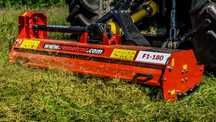 mulczer == kosiarka bijakowa REMET F1-180 === POLSKA PRODUKCJA