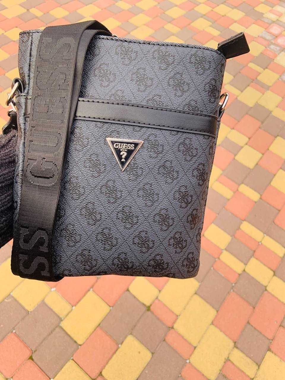 Сумка чоловіча Guess дуже гарна 2 кольори (фото в оголошенні)
