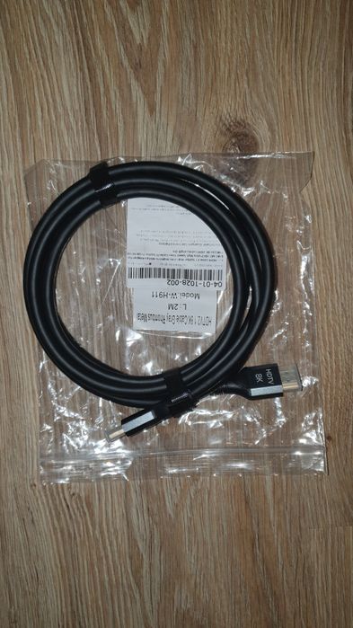 Nowy kabel HDMI 2.1 48Gbit 4k 120hz HDR 2m Tanio, PS5 i Xbox S X