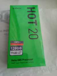 Смартфон INFINIX HOT 20 6/128, 6.82" HD+ IPS" 90Hrz, NFC,стереозвук