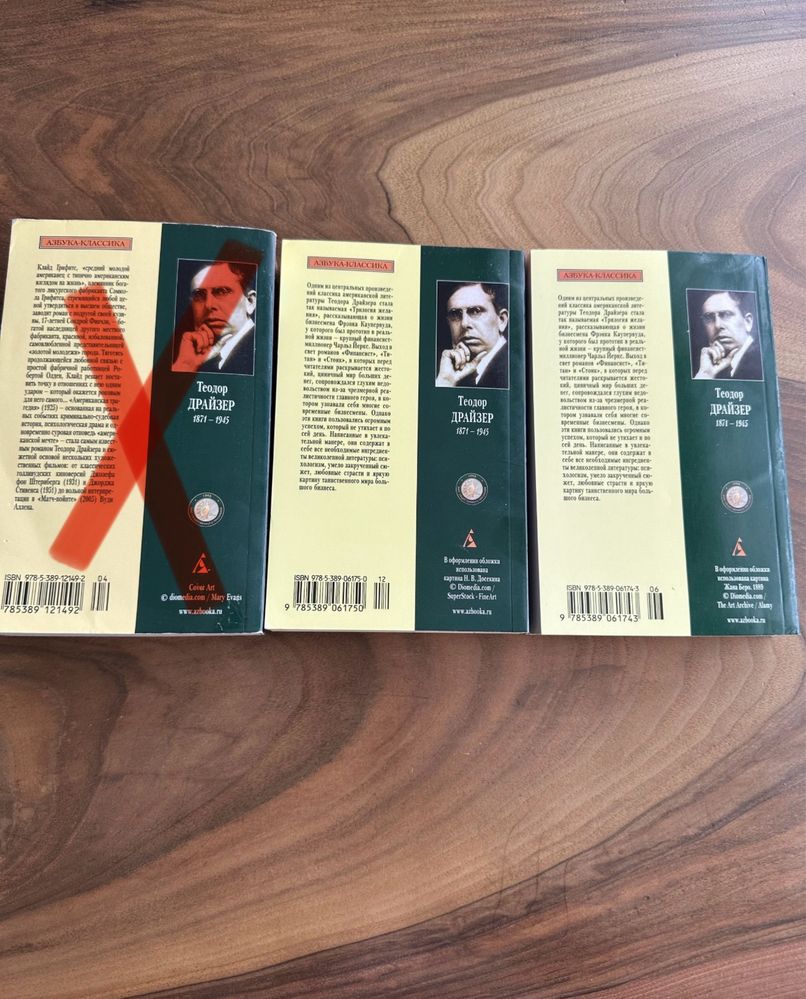 Книги Теодор Драйзер