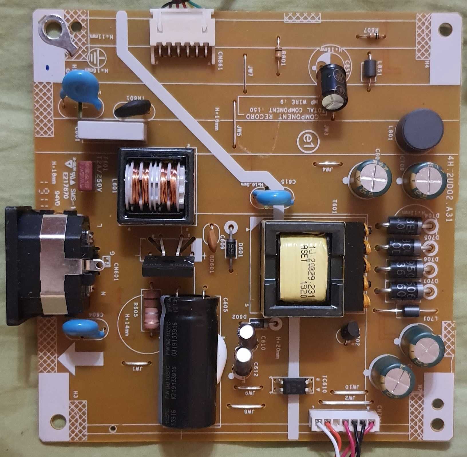 блок живлення монітора 4H.2UDO2.A31 BenQ GL2580H