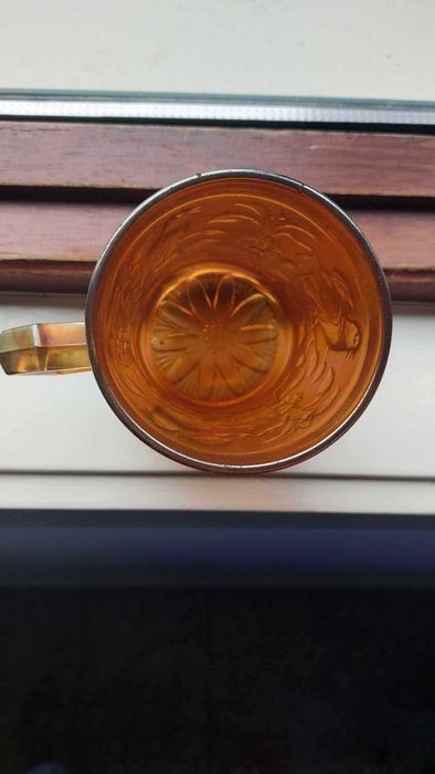 Caneca de vidro "Carnival Glass"