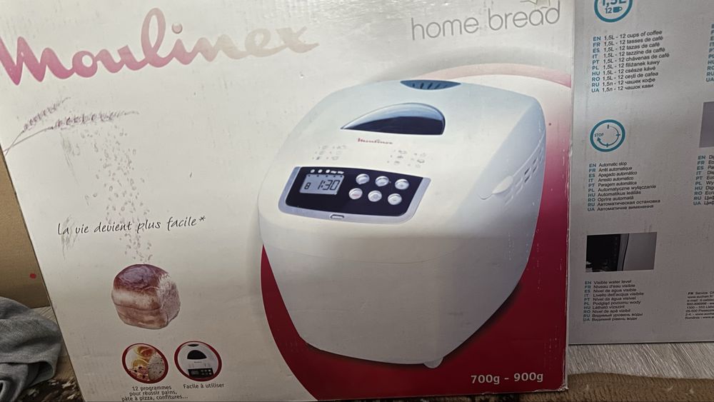Продам хлібопіч Moulinex OW110130, б/у