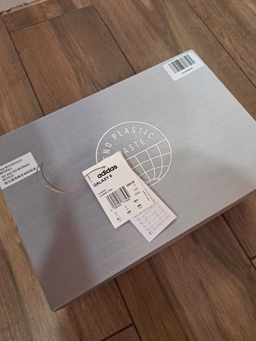 Кросівки Adidas Galaxy 6 GW4135 Grey 40 розмір