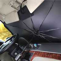 Автомобильный солнцезащитный зонт для лобового стекла Светоотражающий
