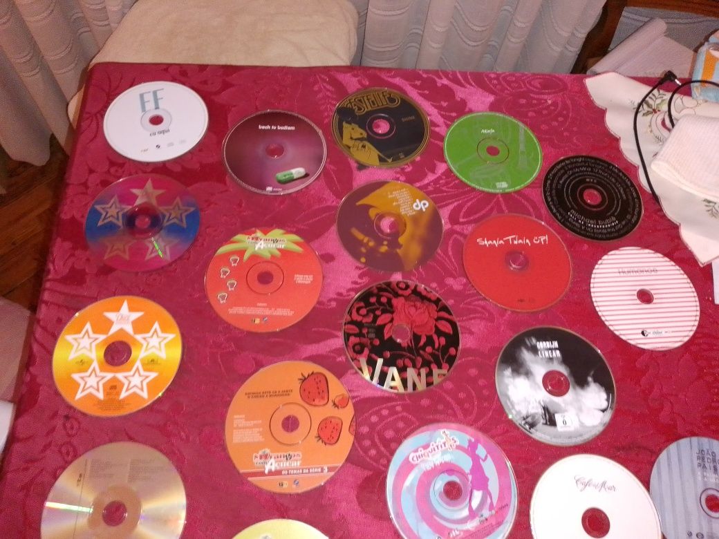 Vários CDs Originais Sardet R.Stewart P.Pais Morangos outros Desde 2E.