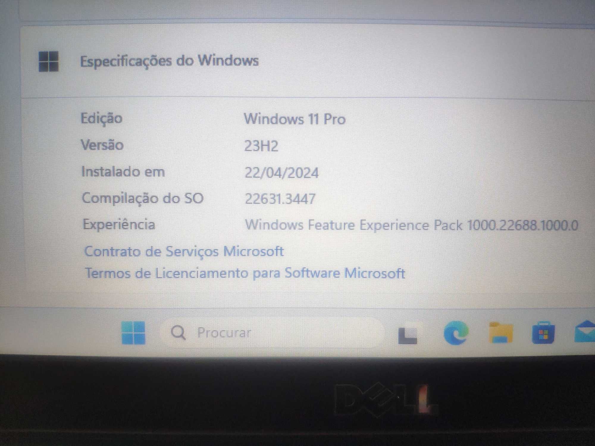 Portátil Dell Latitude E5520 I5 8GB DDR3 500GB SSD 1TB HDD WIN 11 PRO