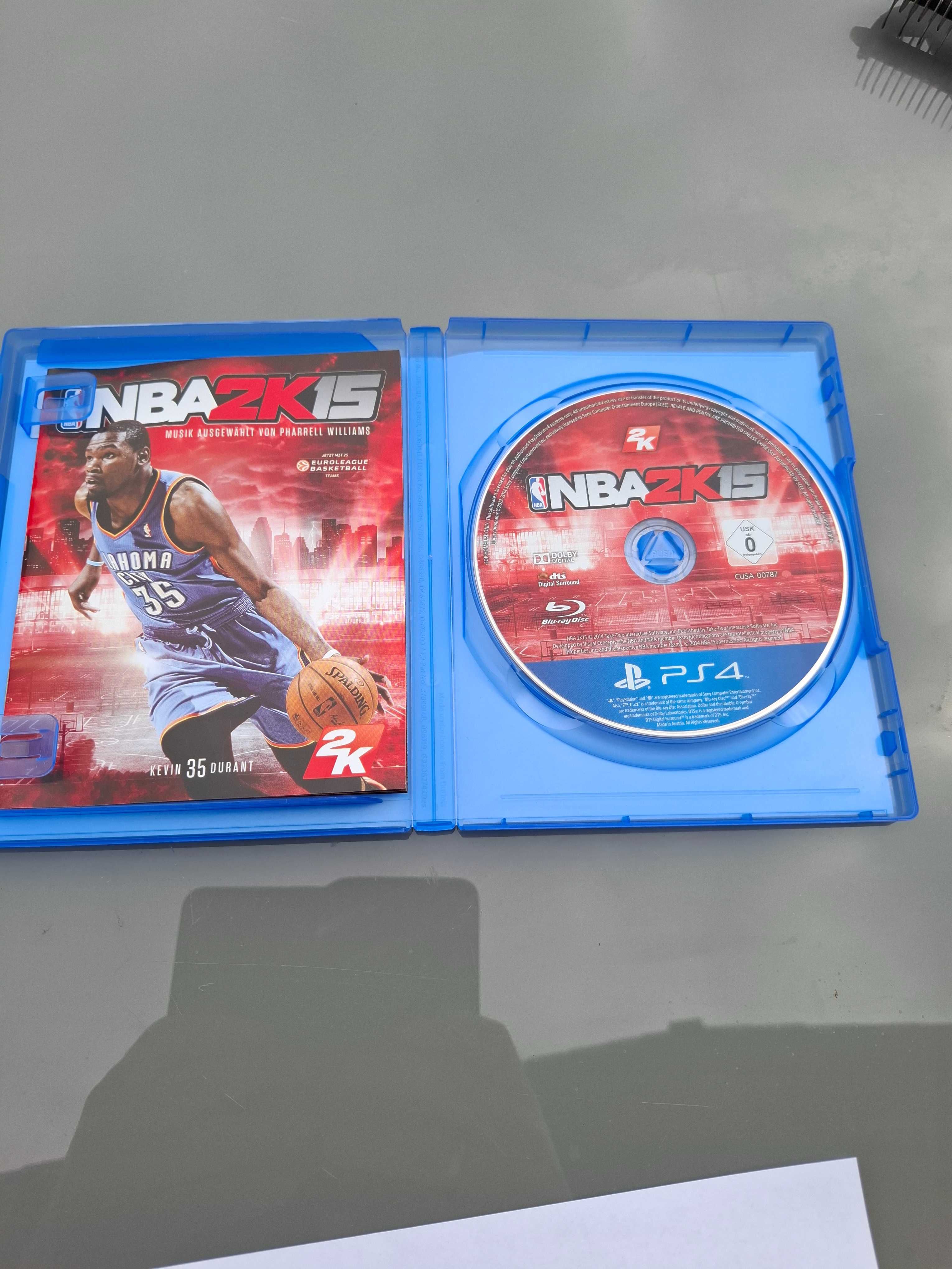 Gra NBA 2K 15 na Ps4