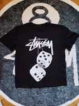 T-shirt stüssy czarna
