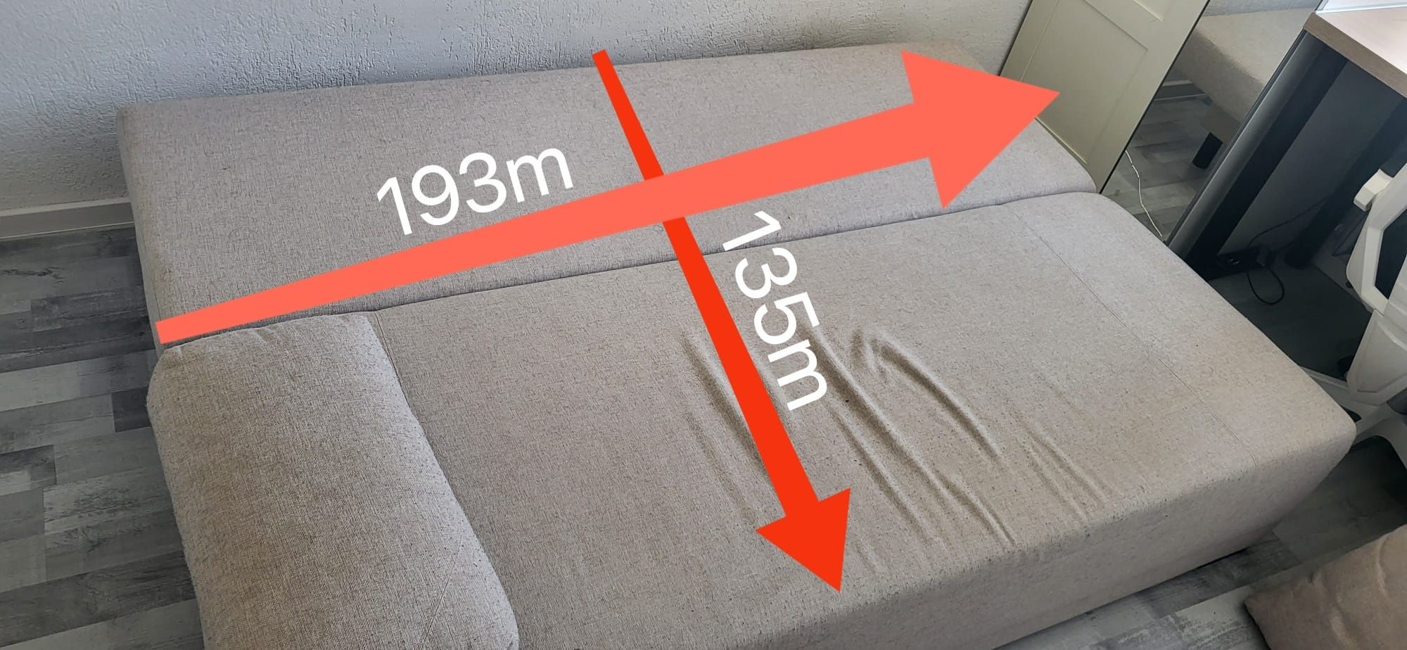 Sofa rozkladana arviken