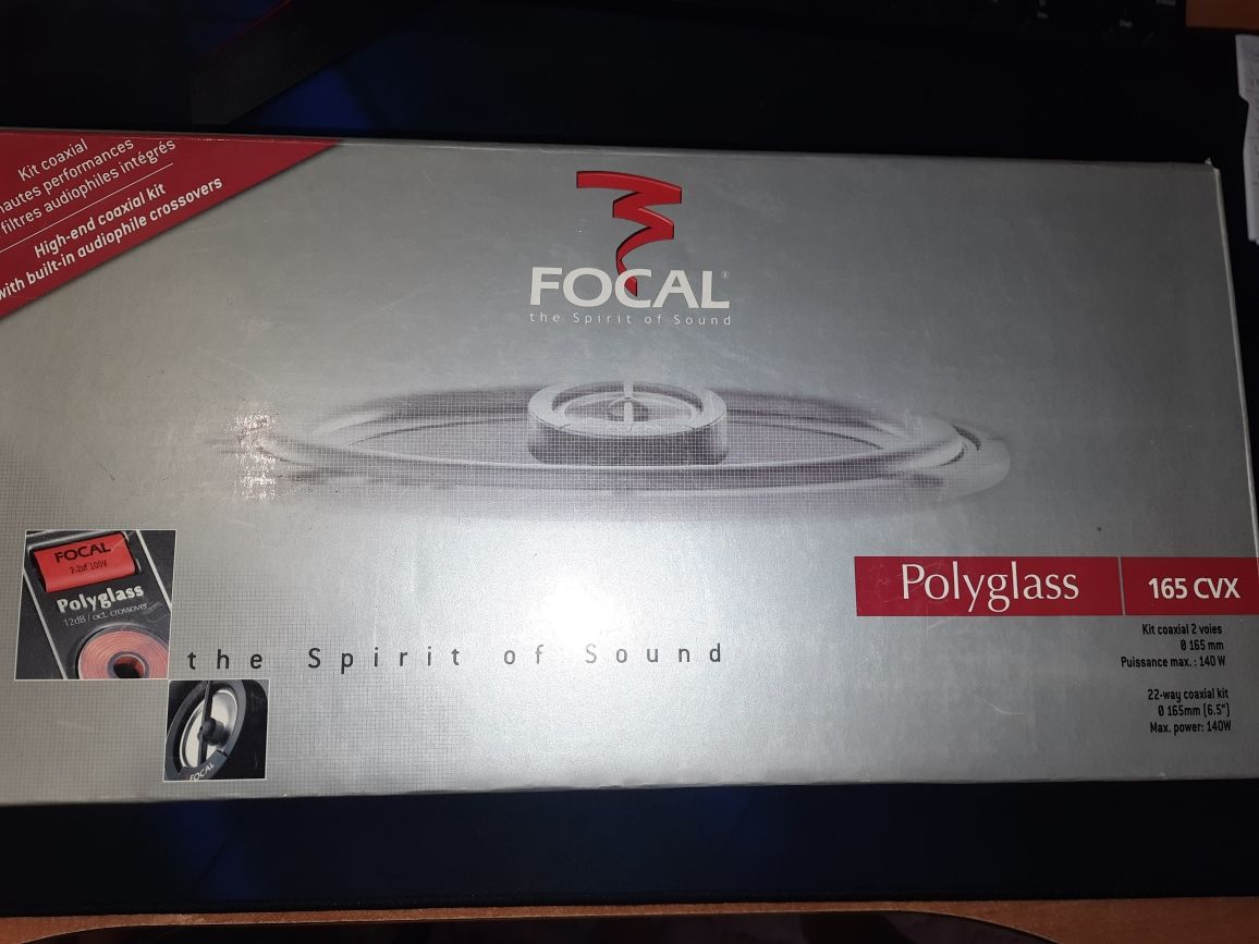Распродажа НОВАЯ коаксиальная система  Focal Polyglass 165 CVX