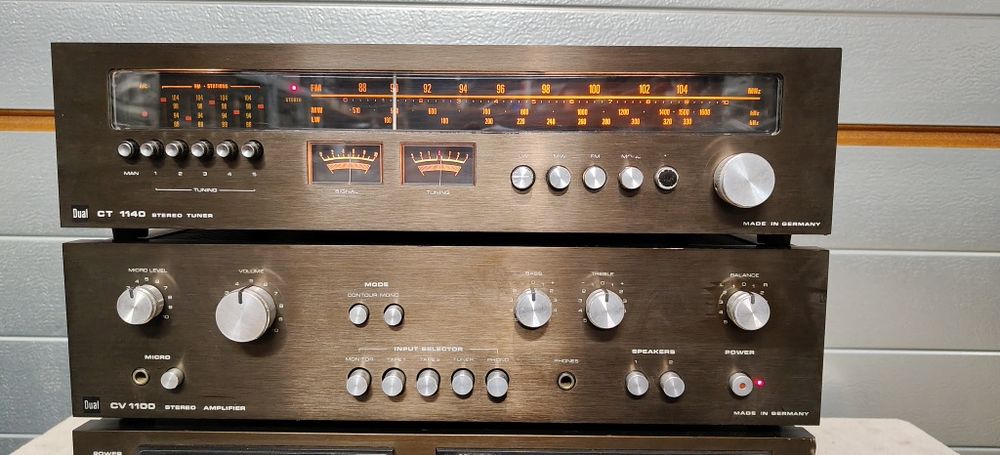 Wieża zestaw DUAL cv-1100. Stereo.Vintage