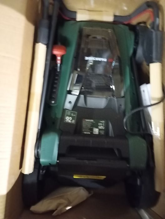 Kosiarka akumulatorowa Parkside 40v nowa gwarancja paragon okazja