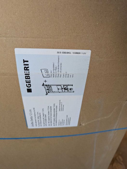 NOWY Stelaż podtynkowy Cersanit przycisk czarny 40% Taniej