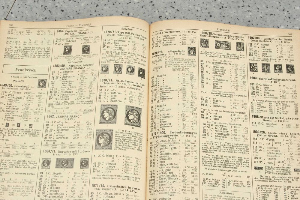Katalog znaczków z Europy ZUMSTEIN, stan dobry