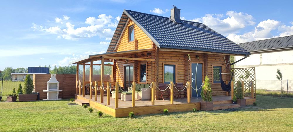 Domek z balią na Mazurach !!! Spędź miło jesienne wieczory ! :)