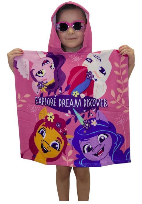 Ręcznik Kąpielowy Dziecięcy Poncho My Little Pony