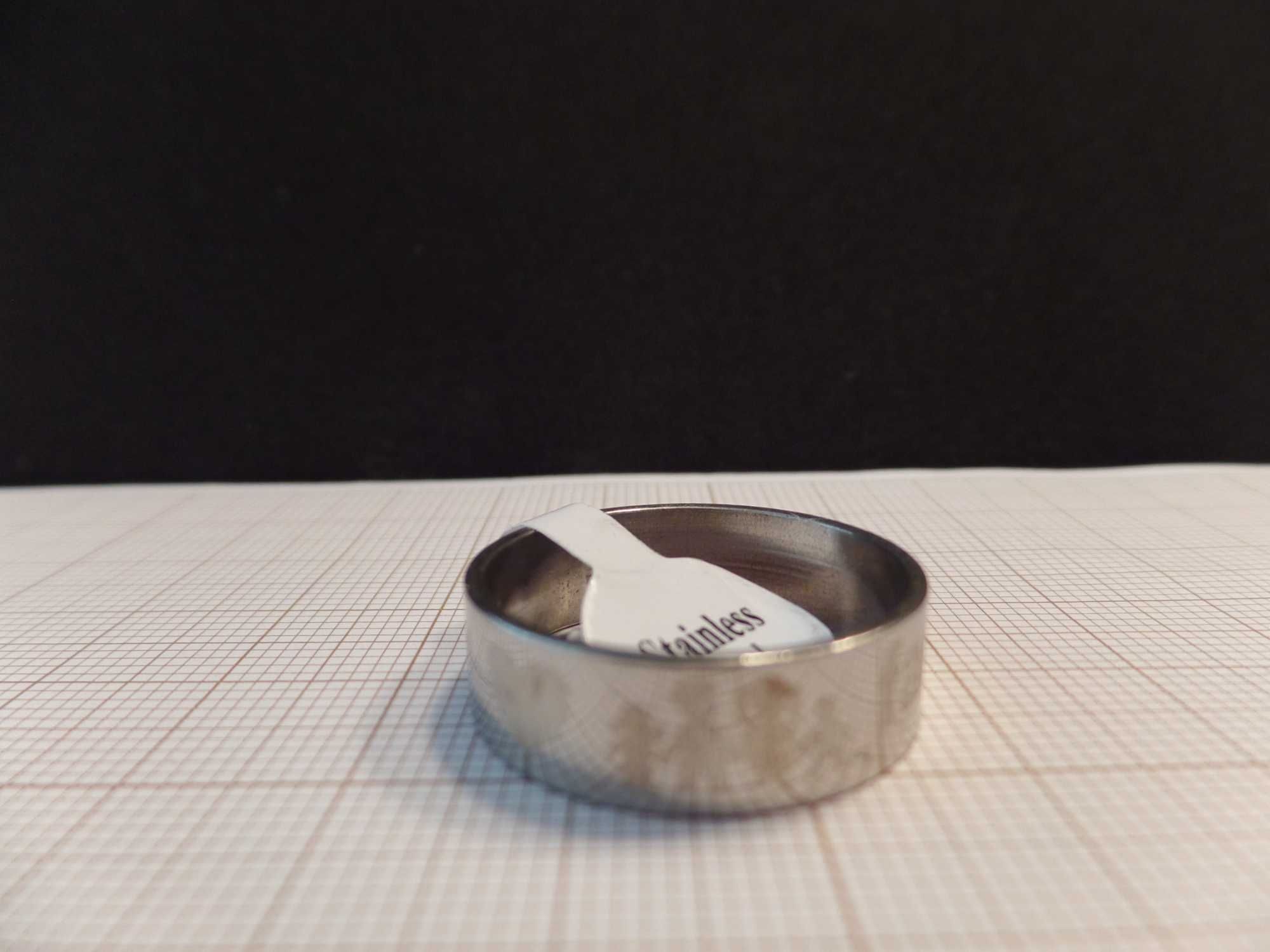 Conjunto de Anel em Aço Inoxidável e Fio de Pescoço (V63) 1