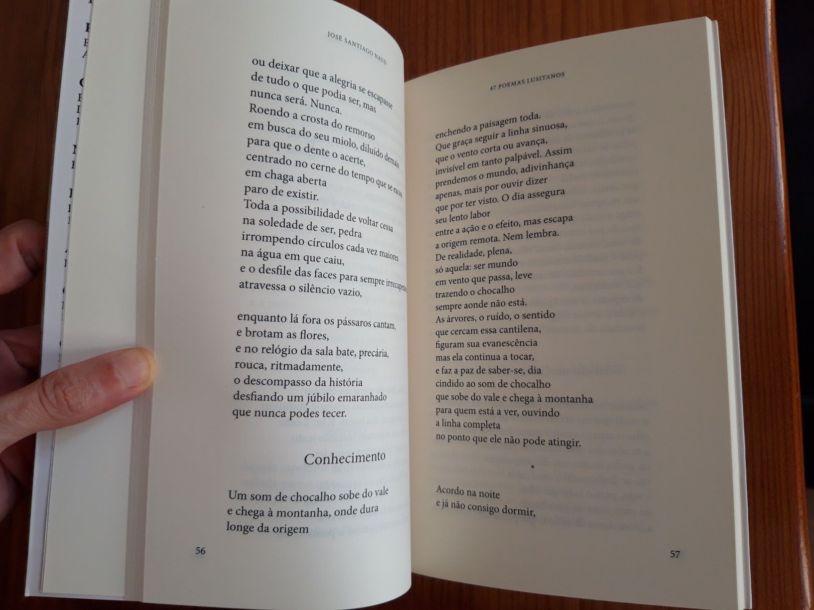 Livro "47 Poemas Lusitanos" de José Santiago Naud