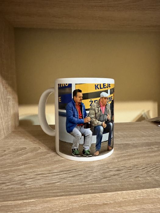 Kubek ceramiczny z motywem z serialu Ranczo nowy 330 ml prezent