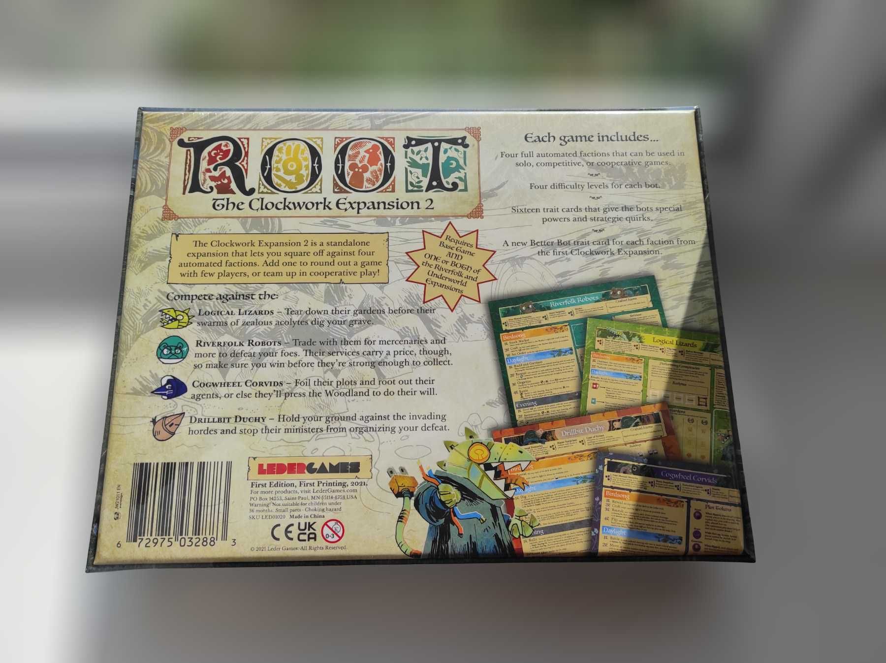 Настільна гра Root: The Clockwork Expansion 2 (доповнення)