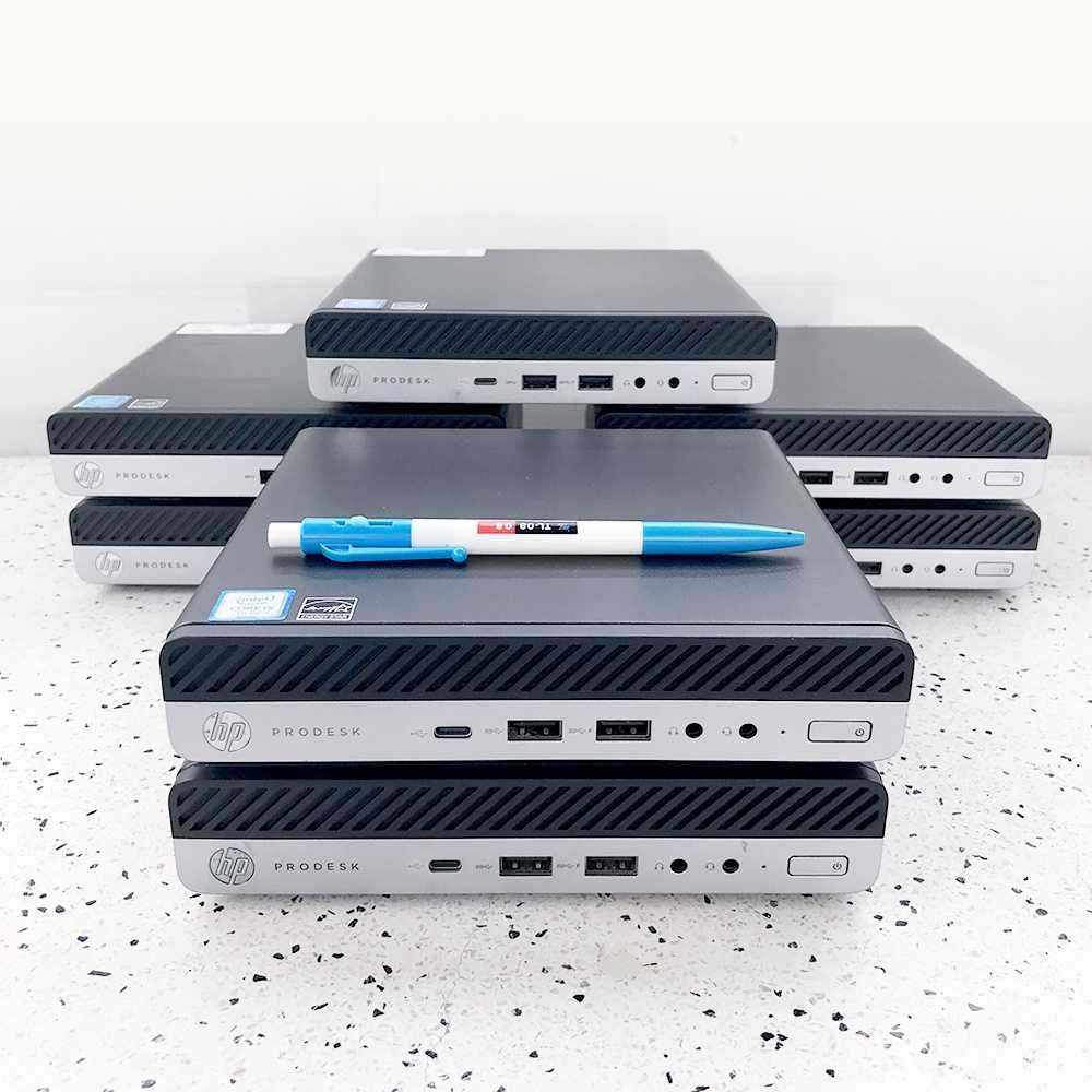 HP 800 G3 Mini PC Intel i5 6500T-CPU/8GB/256GB/530-GPU/Win10