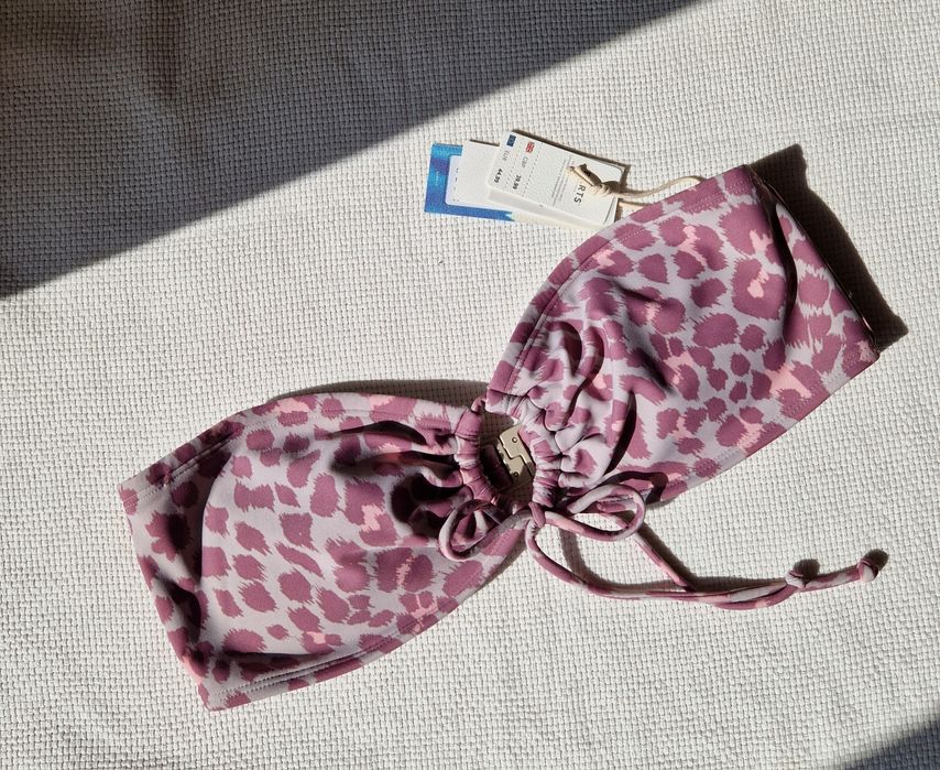 Barts gora od bikini m 38  panterka strój kąpielowy