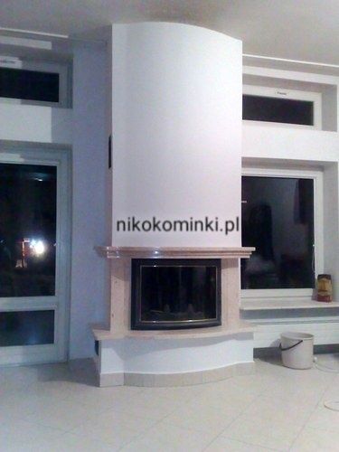 Kominki Kominek Eko prosta szyba Montaż Gratis