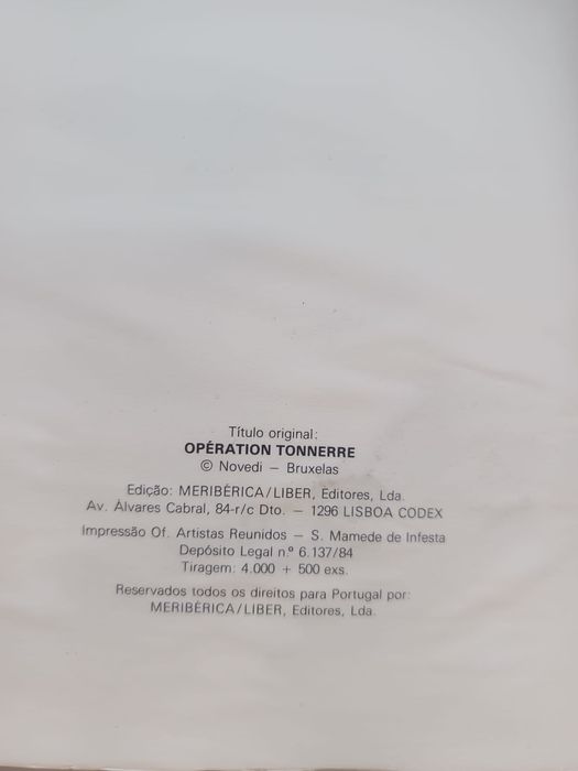 Operava trovão / meriberica