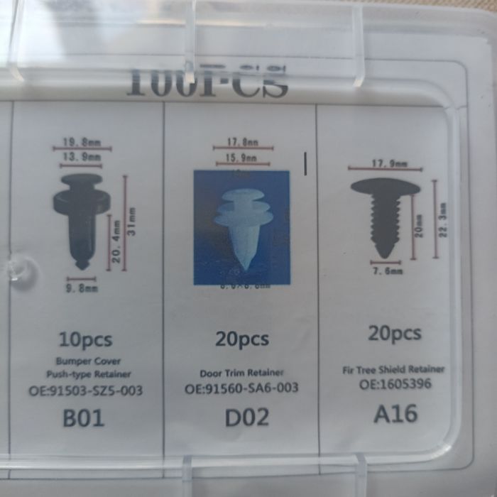 Клипсы, андапки, крепеж, зажимы, крепеж