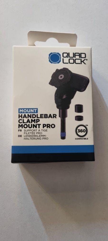 Quad Lock Handlebar Mount Pro + Vibration Damper