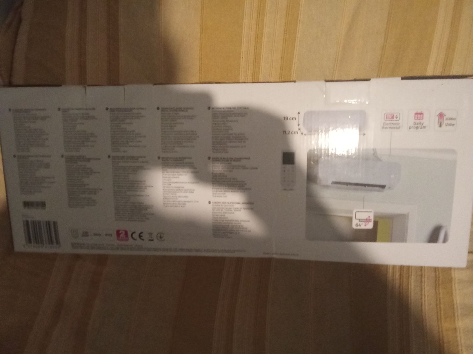 Vendo dois aquecedores nunca foram estriados